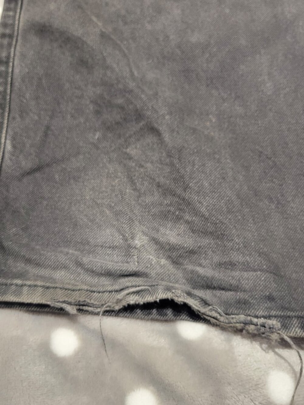 GU, Baggy Black Jeans Men - Picture 3 of 4